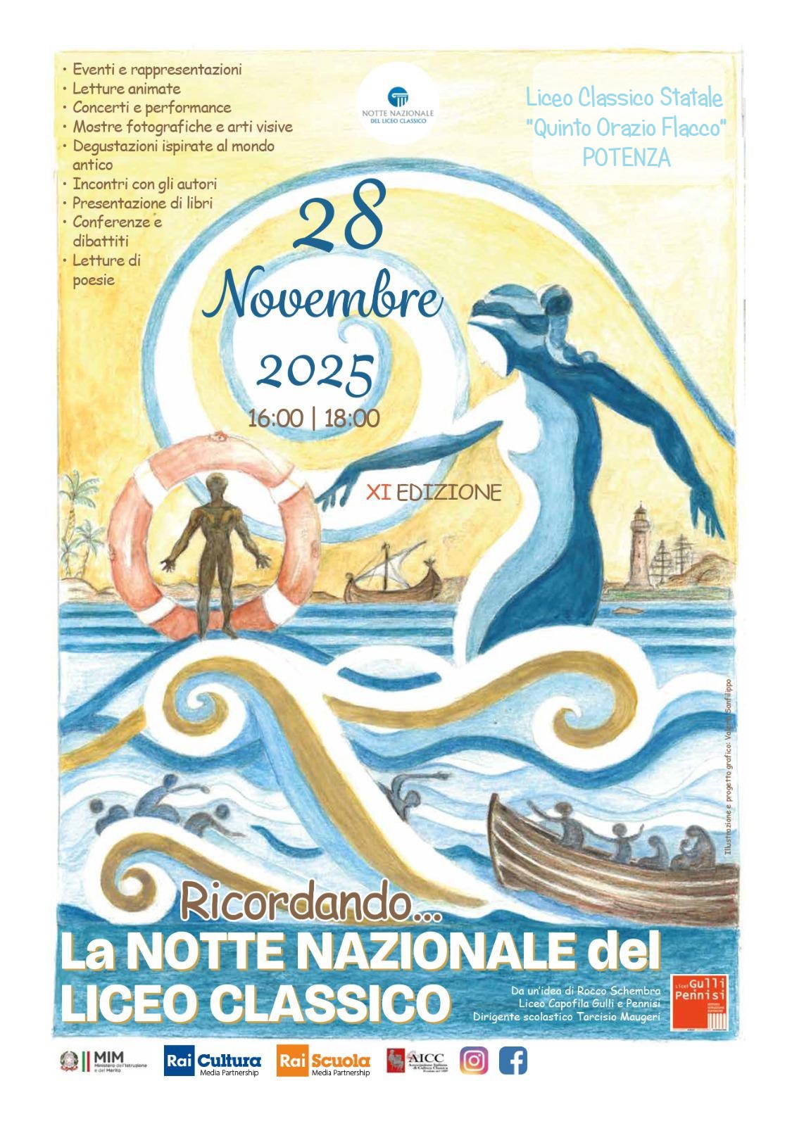 locandina notte licei novembre 2025